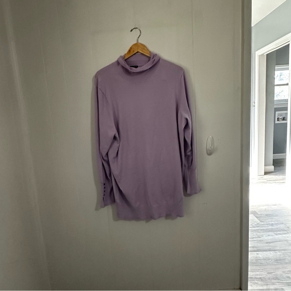 Torrid Lavender Cowl Neck Sweater - Picture 1 of 3